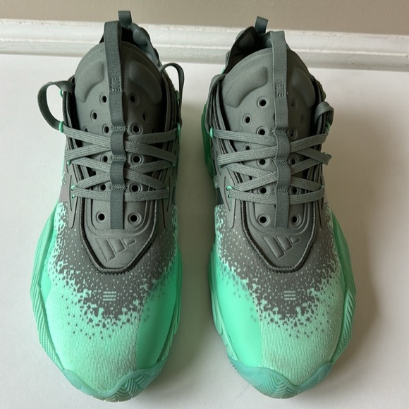 ADIDAS TRAE YOUNG 3 IF5591 BASKETBALL SHOES MINT/SILVER GREEN - Size 10.5 - Picture 3 of 12